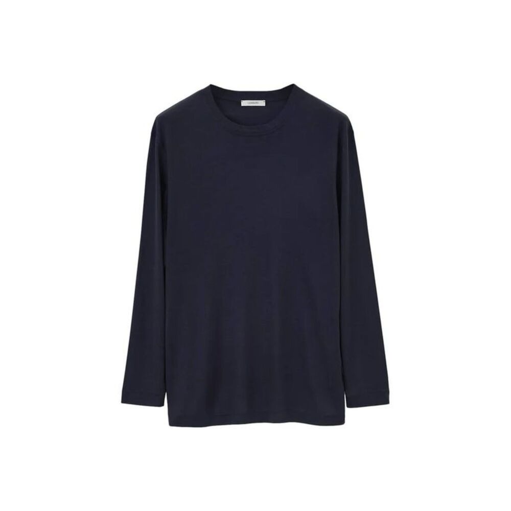 Lemaire Black Silk Men's T-Shirt